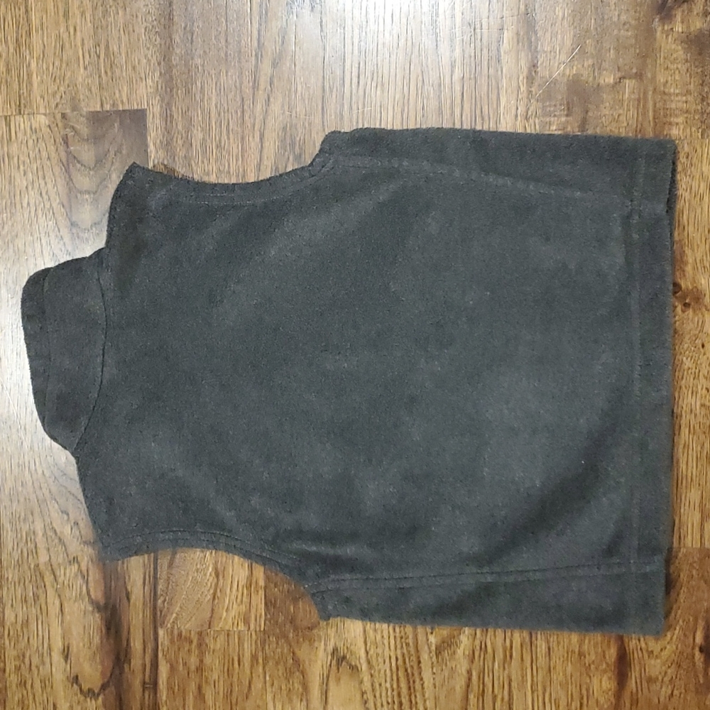 Kids unisex Columbia gray fleece full zip vest size XXS(4/5) - Picture 4 of 4